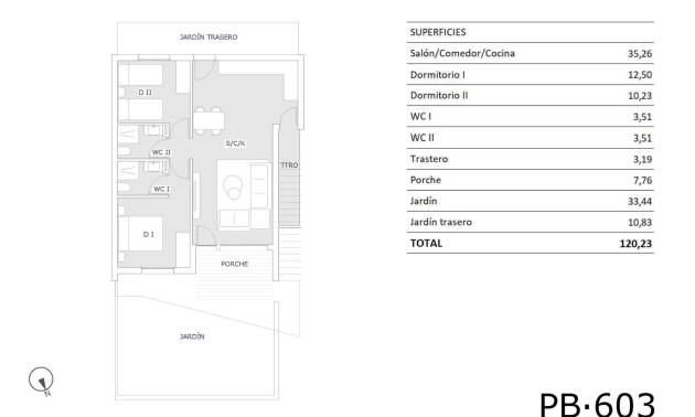 Nueva construcción  - Bungalow - San Miguel de Salinas - Pueblo