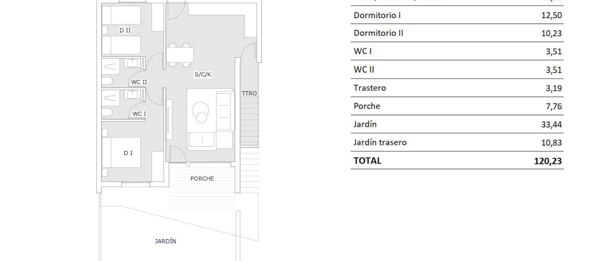 Nueva construcción  - Bungalow - San Miguel de Salinas - Pueblo