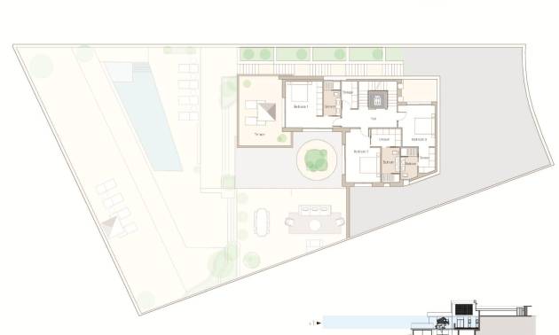 Nueva construcción  - Villa - San Fulgencio - La Escuera