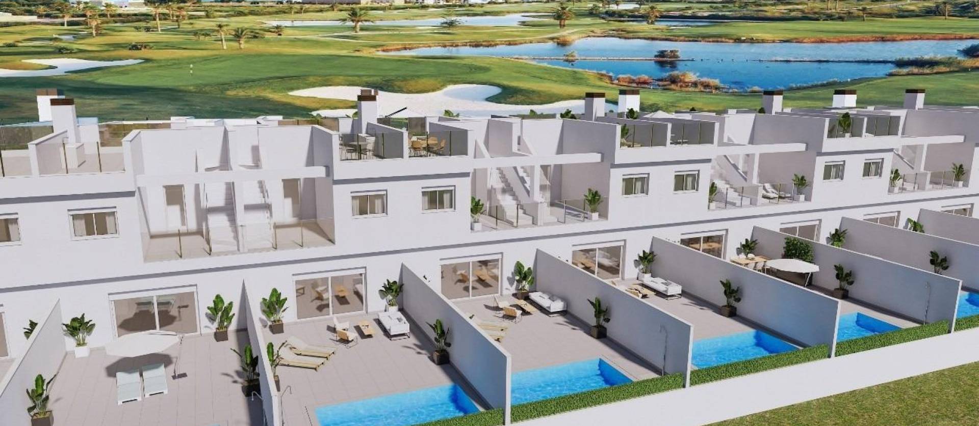 Nueva construcción  - Adosado - Los Alcázares - Serena Golf