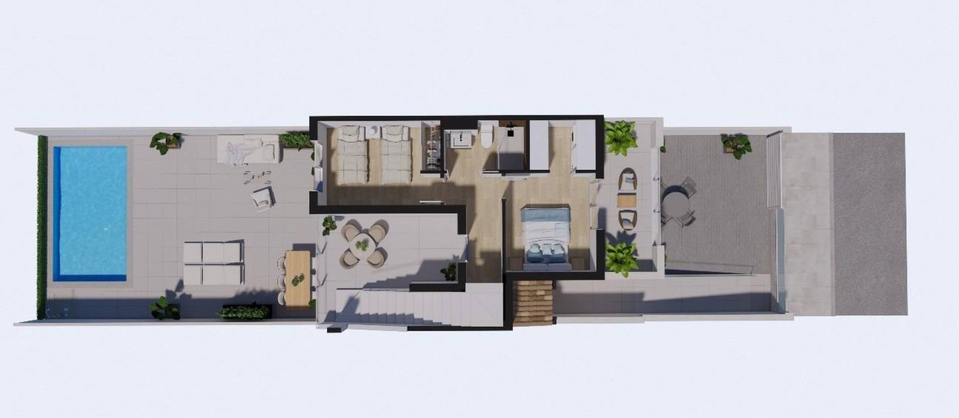 Nueva construcción  - Adosado - Los Alcázares - Serena Golf