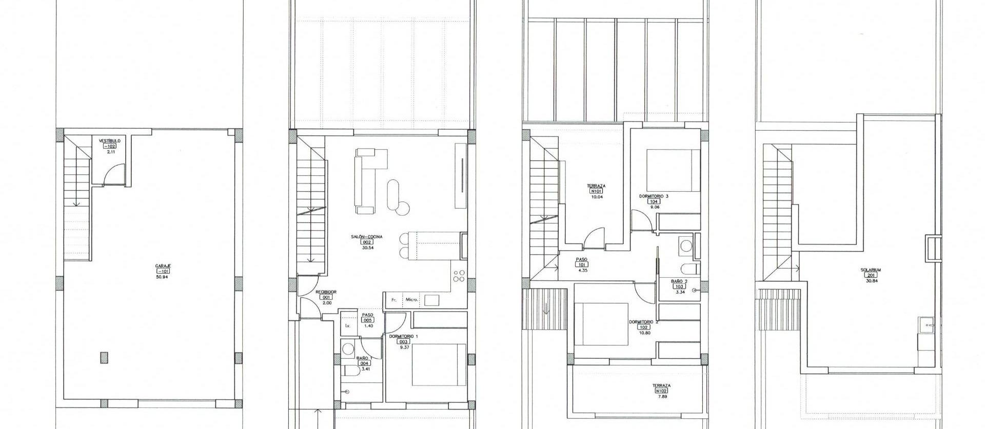Nueva construcción  - Adosado - Los Alcázares - Serena Golf