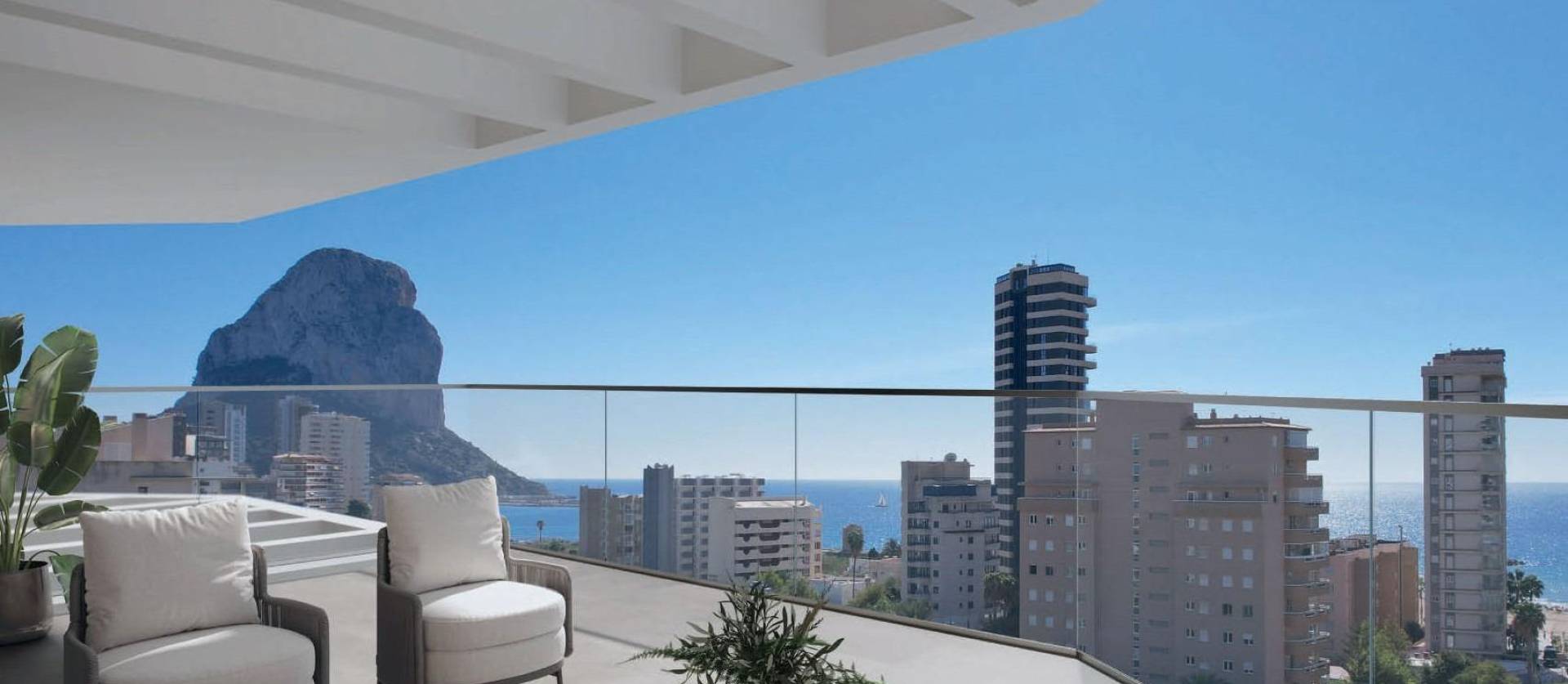 Nueva construcción  - Apartment - Calpe - Playa Cantal Roig