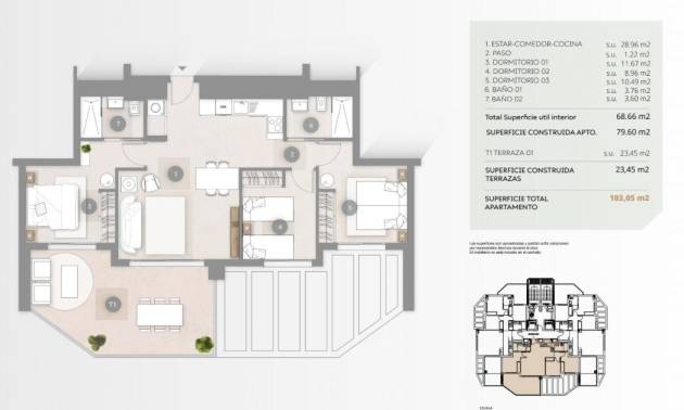 Nueva construcción  - Apartment - Calpe - Playa Cantal Roig