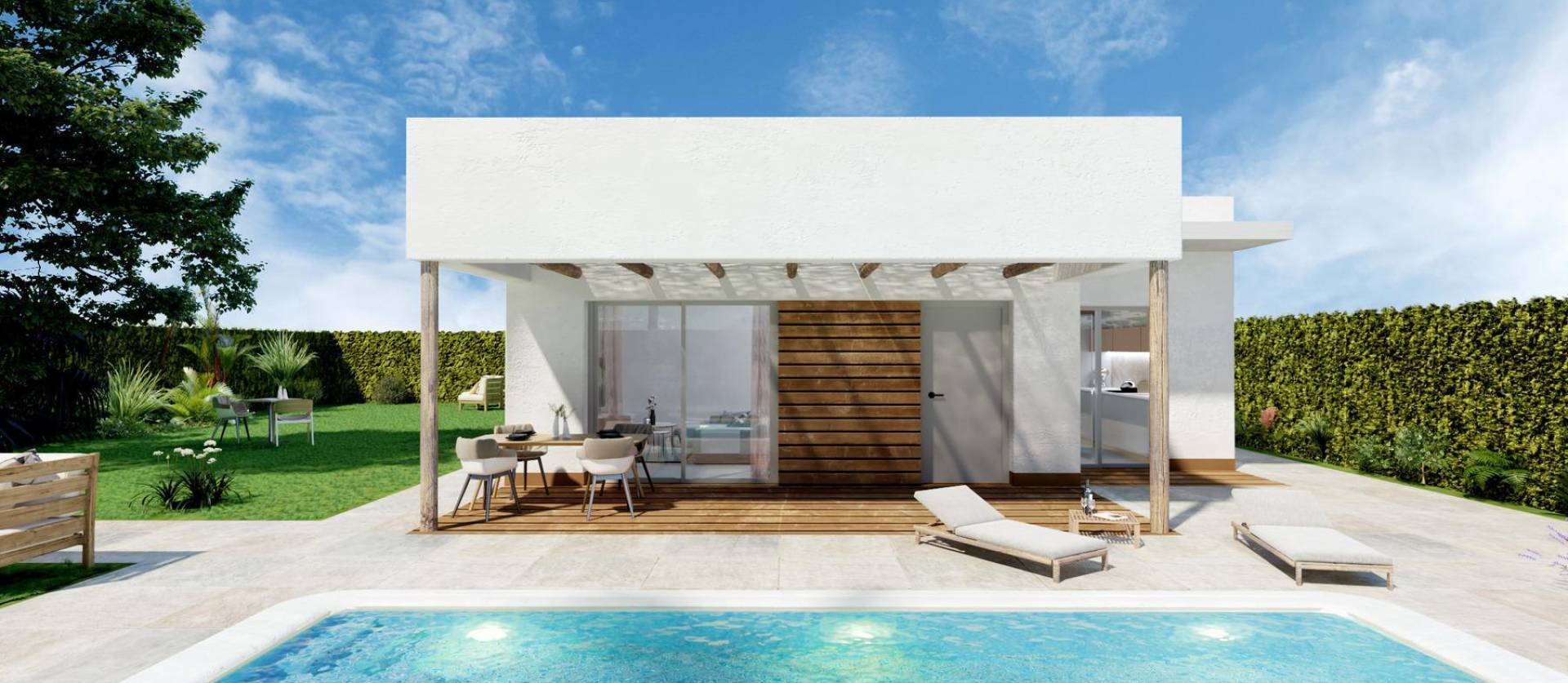 Nueva construcción  - Villa - Hondón de las Nieves - Urbaniz. La Montañosa