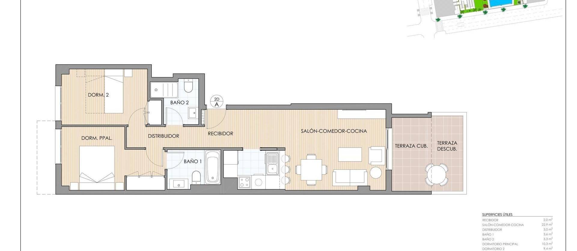 Nueva construcción  - Apartment - Aguilas - Playa de Levante