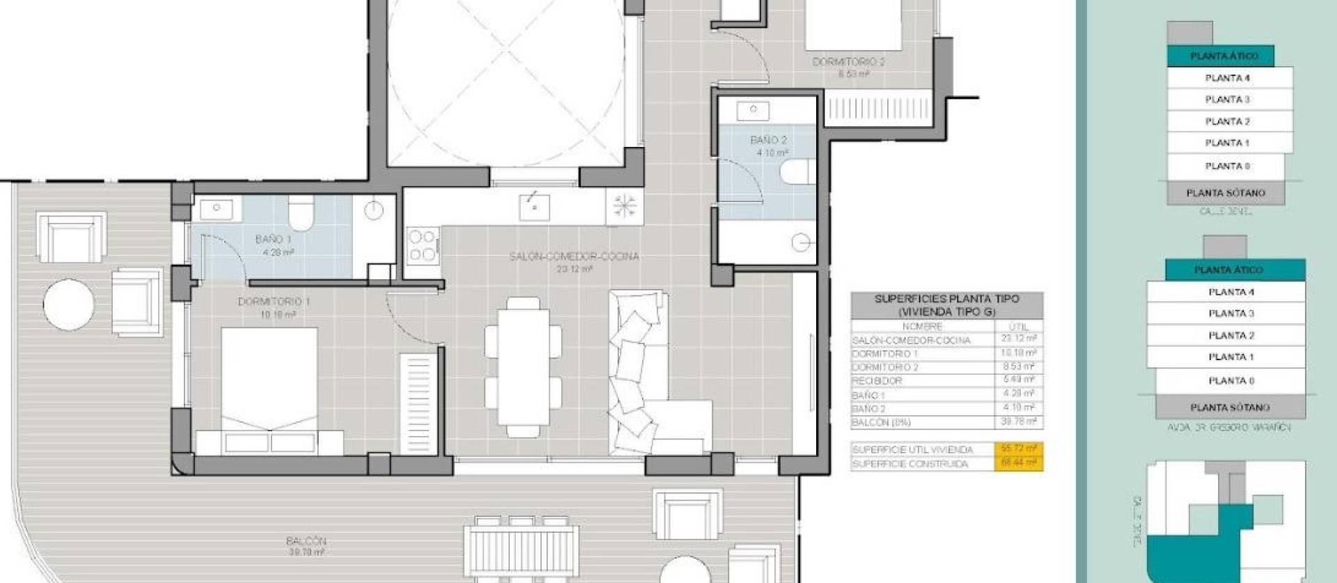 Nueva construcción  - Apartment - Torrevieja - El acequión