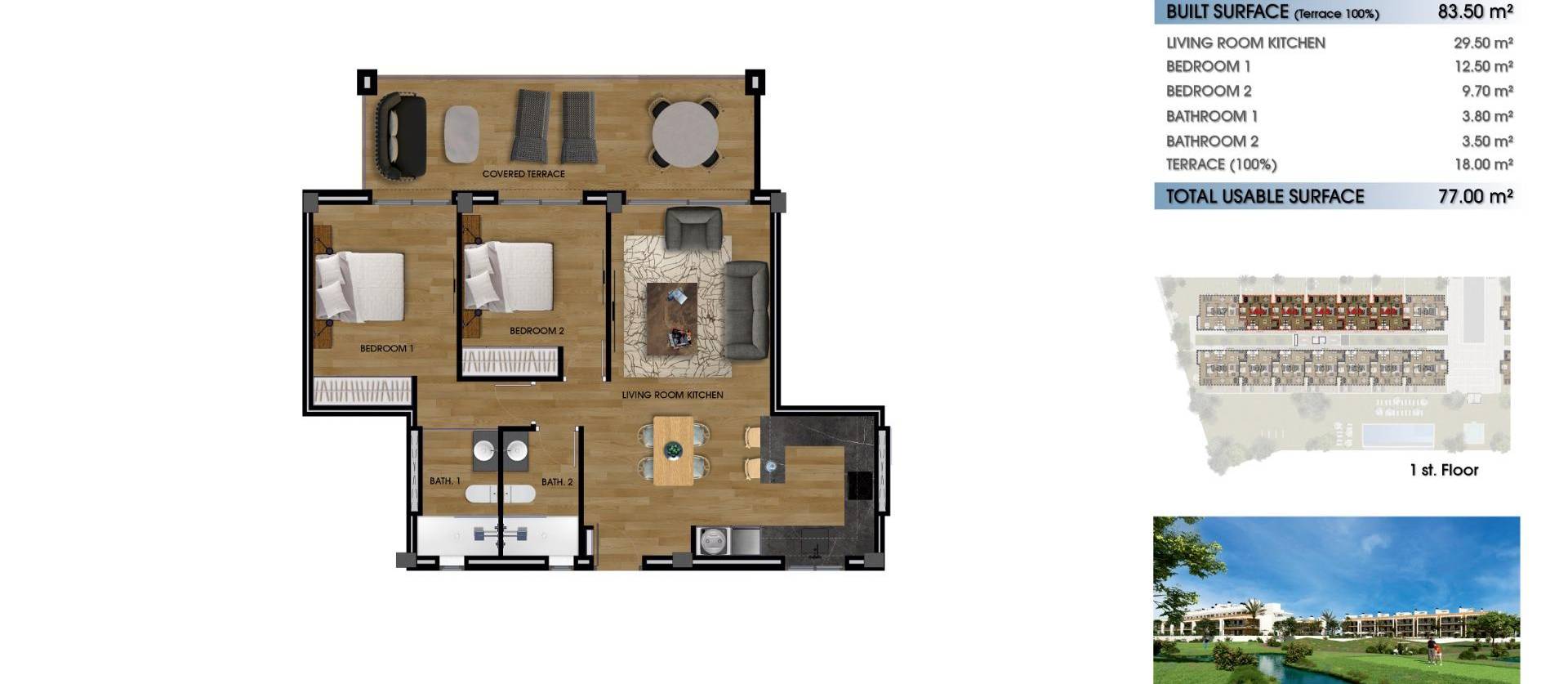 Nueva construcción  - Apartment - Los Alcázares - La Serena Golf