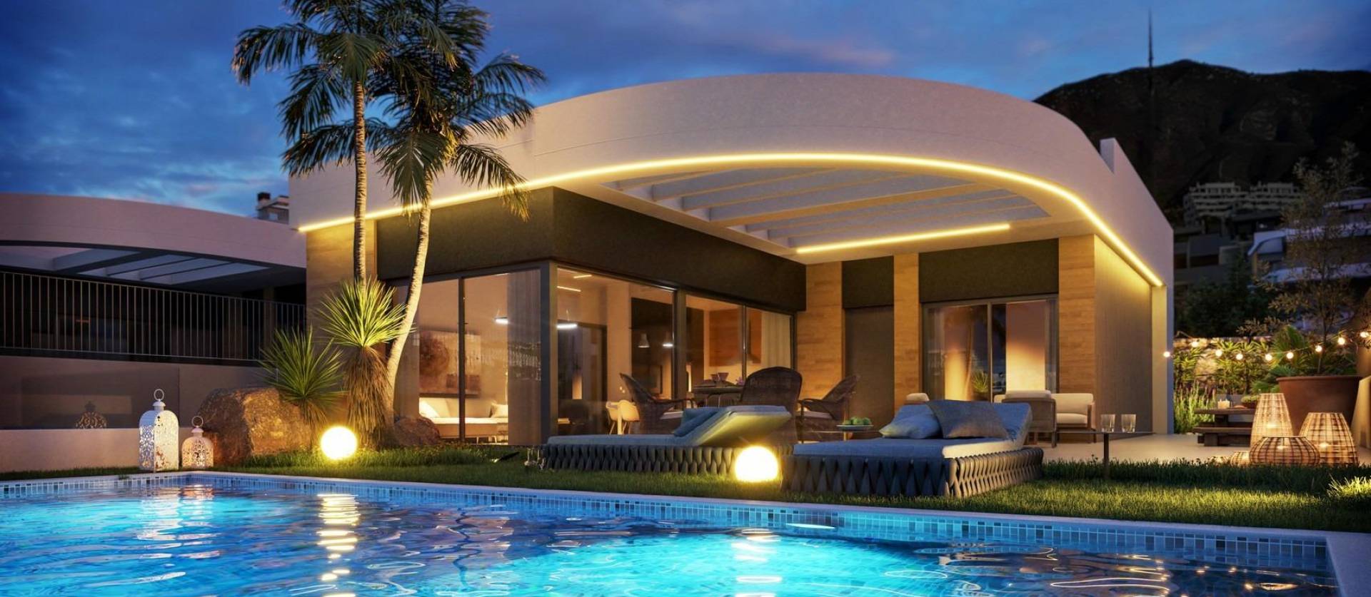 Nueva construcción  - Villa - Finestrat - Campana Garden