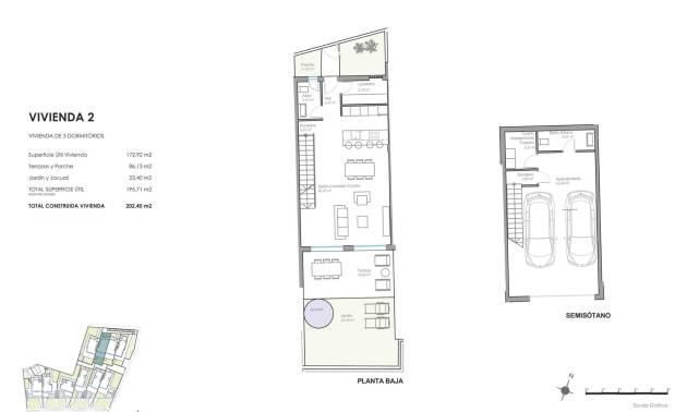 Nueva construcción  - Adosado - Mojacar - Playa de la Mena