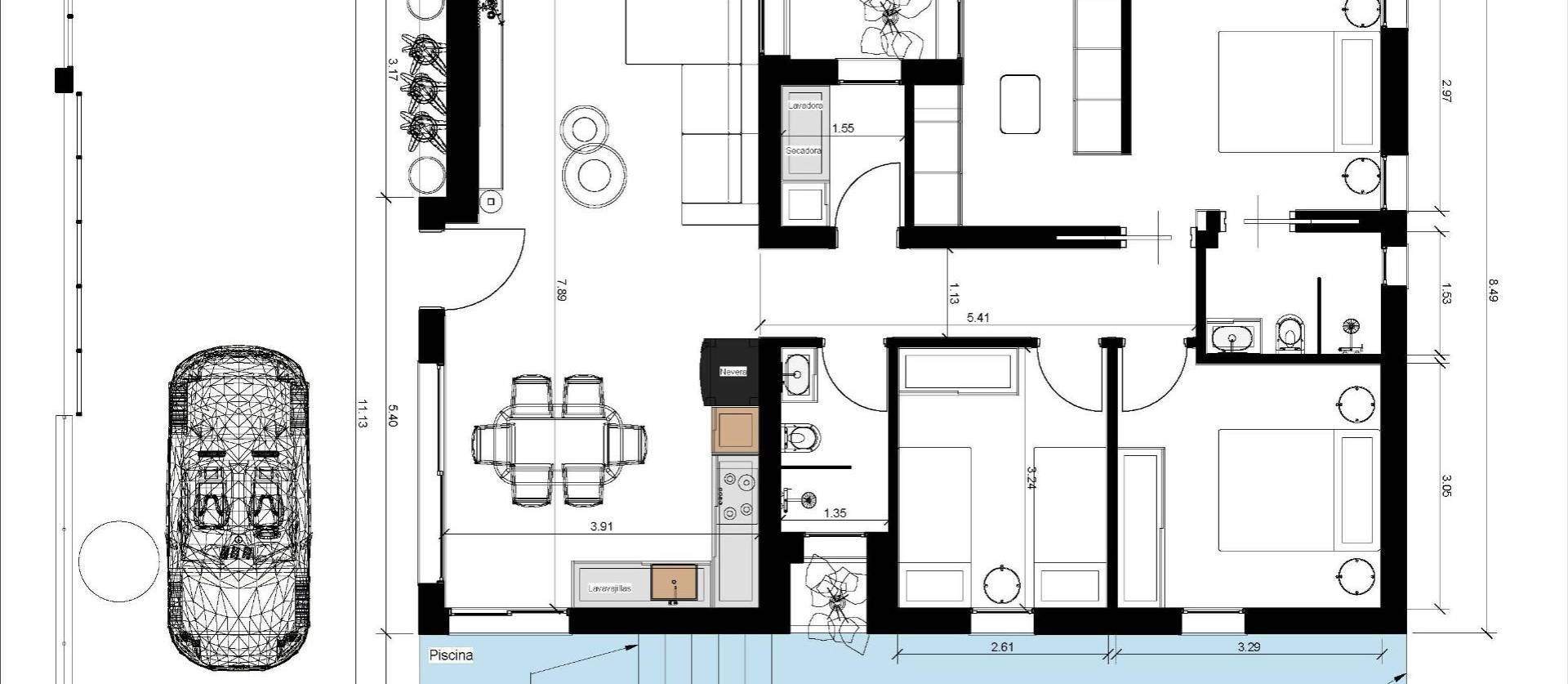 Nueva construcción  - Villa - Benijofar - Urb. Monteazul