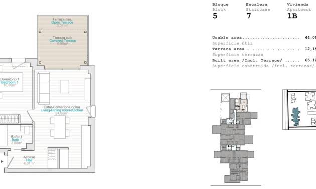 Nieuwbouw projecten - Appartment - El Verger
