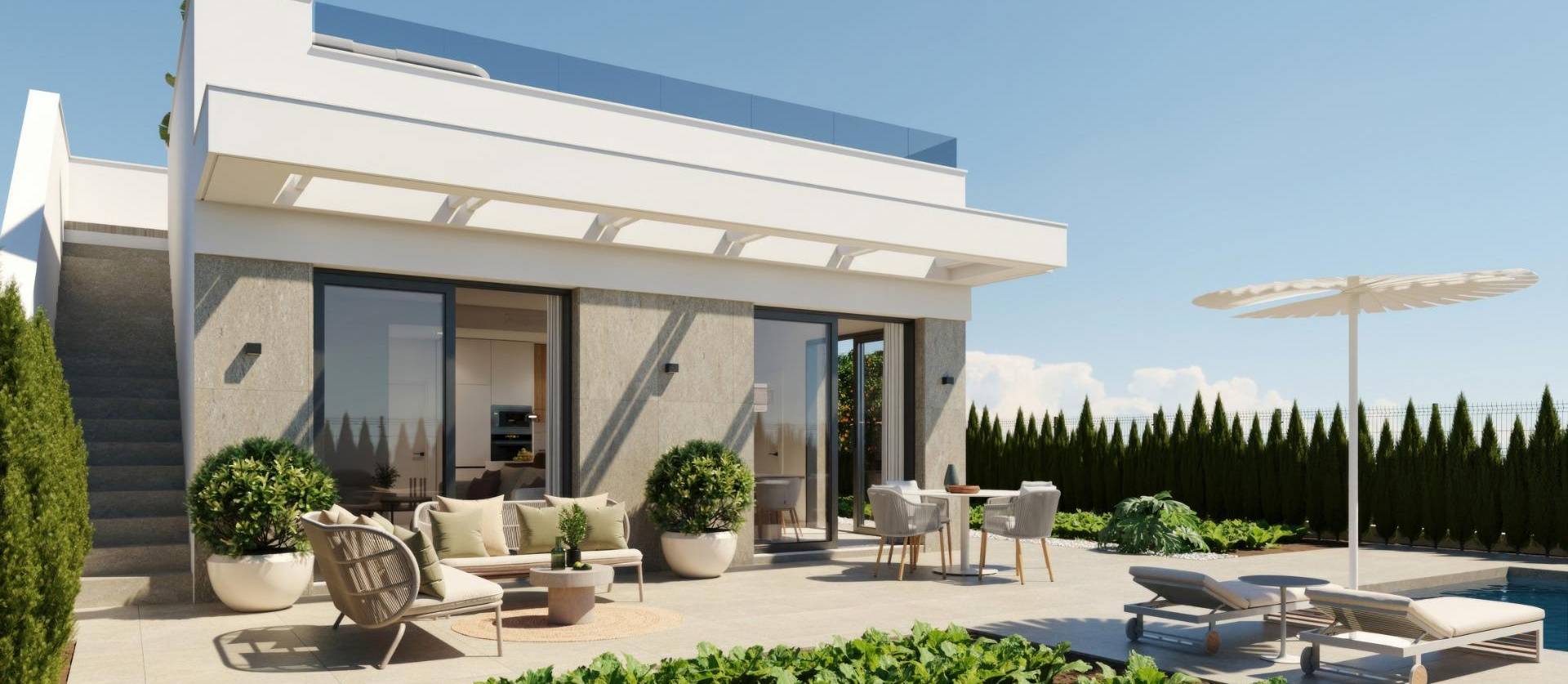 Nouvelle construction - Villa - Fuente Alamo - Hacienda Del Álamo Golf