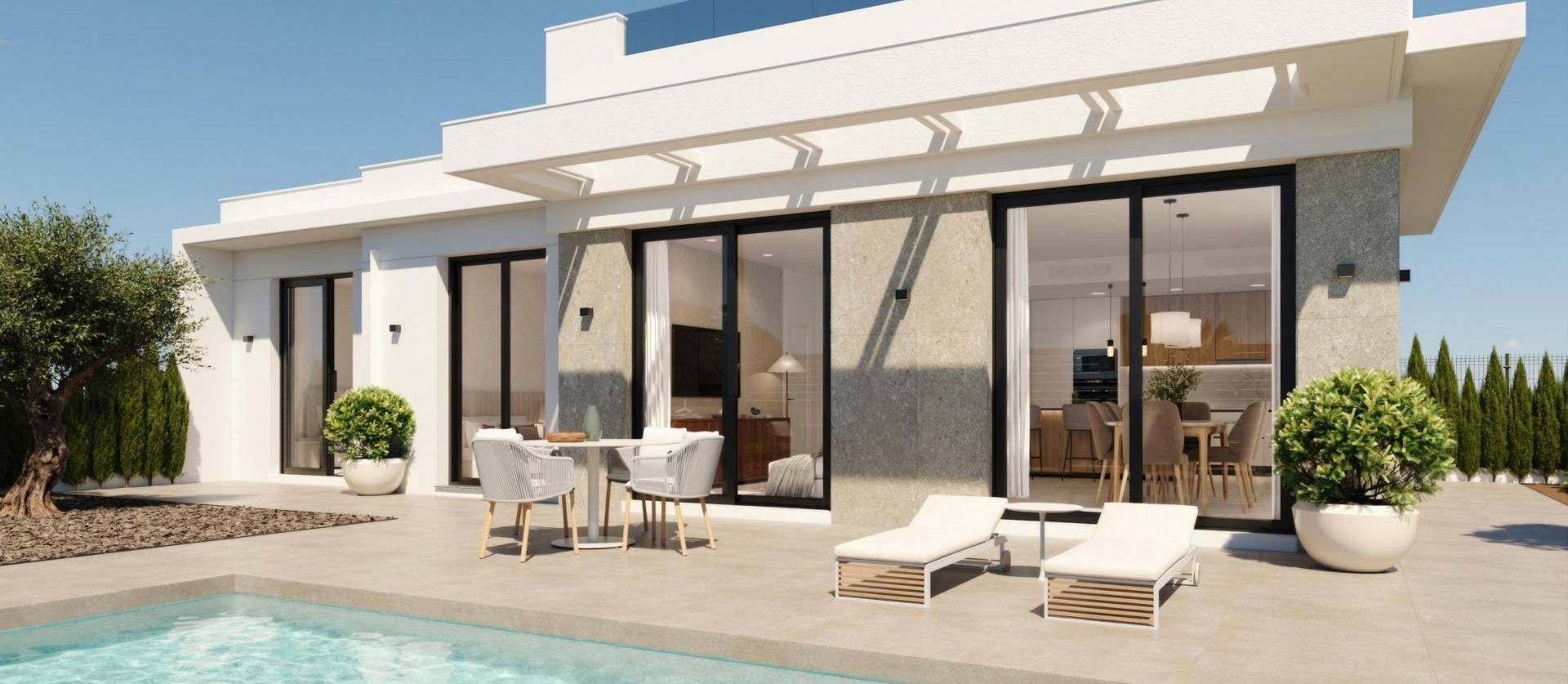 Nieuwbouw projecten - Villa - Fuente Alamo - Hacienda Del Álamo Golf