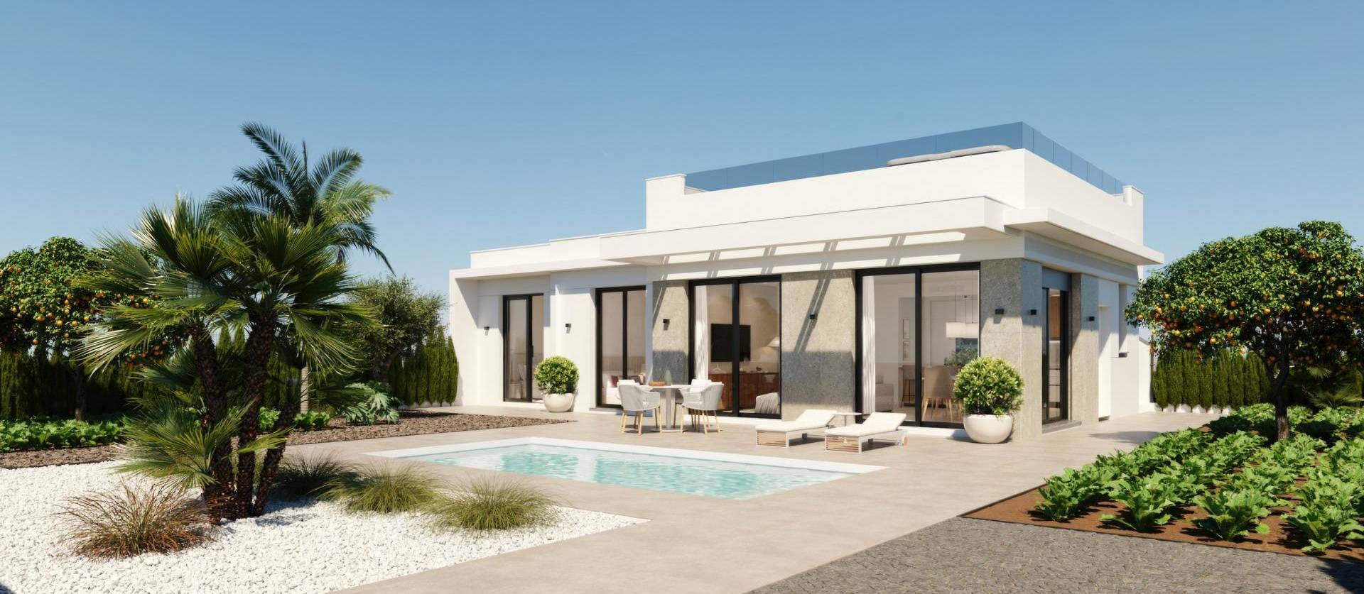 Nieuwbouw projecten - Villa - Fuente Alamo - Hacienda Del Álamo Golf