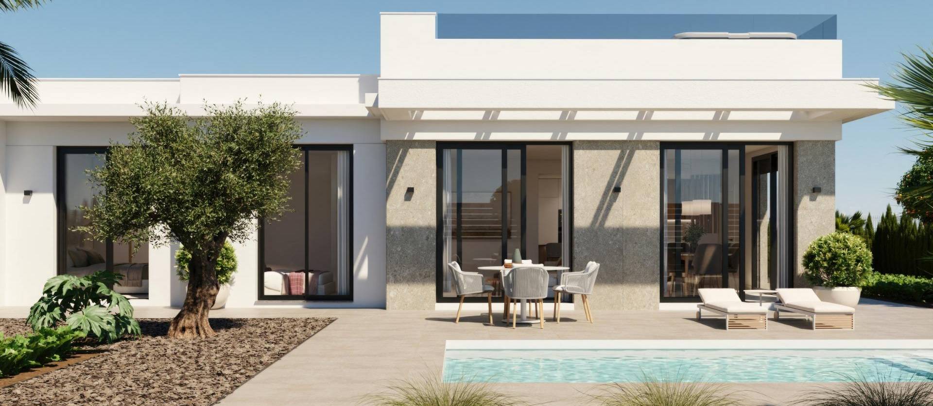 Nieuwbouw projecten - Villa - Fuente Alamo - Hacienda Del Álamo Golf