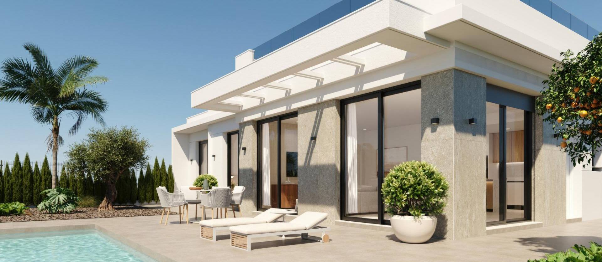 Nieuwbouw projecten - Villa - Fuente Alamo - Hacienda Del Álamo Golf