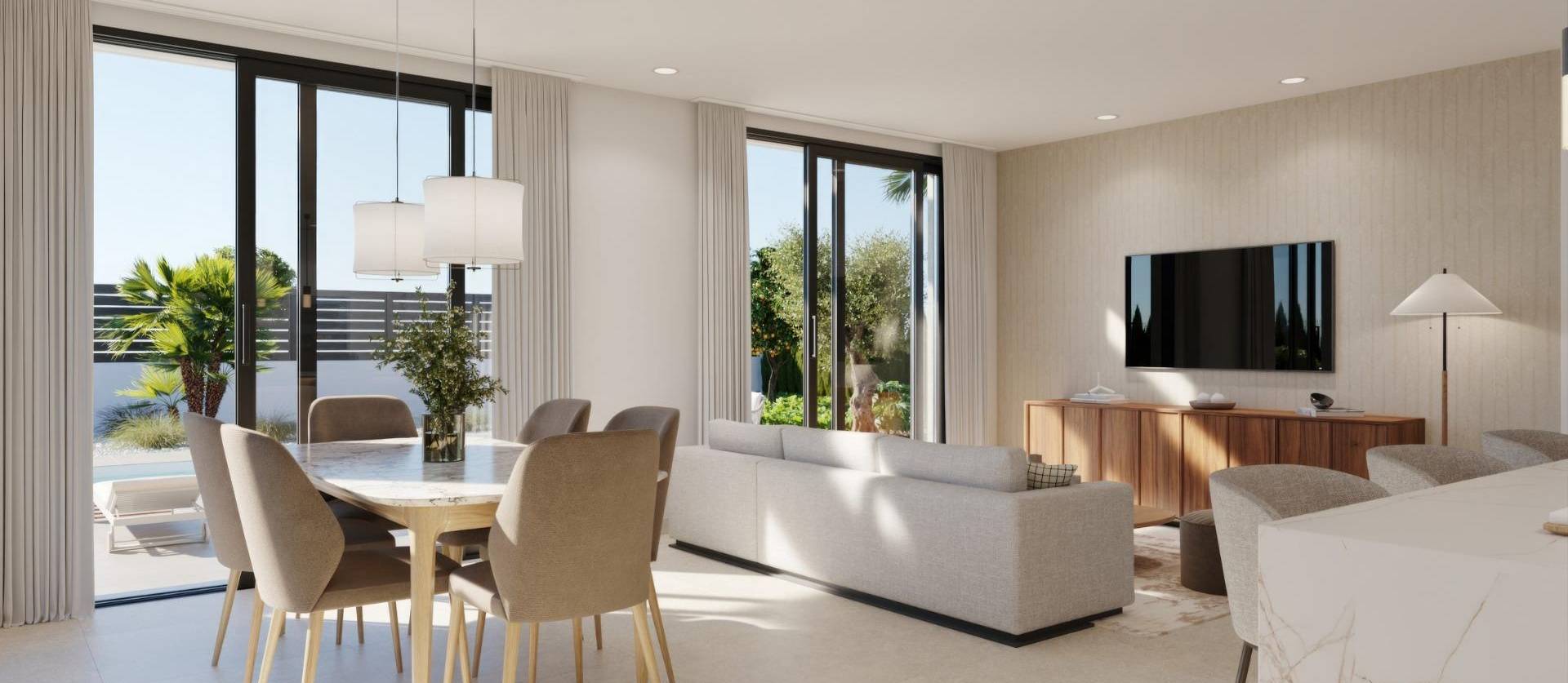 Nieuwbouw projecten - Villa - Fuente Alamo - Hacienda Del Álamo Golf