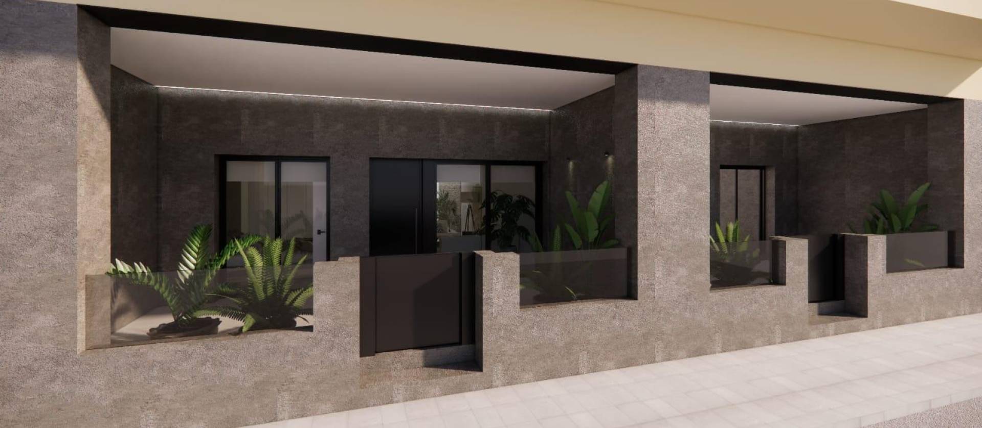 Nieuwbouw projecten - Appartment - Catral - pueblo