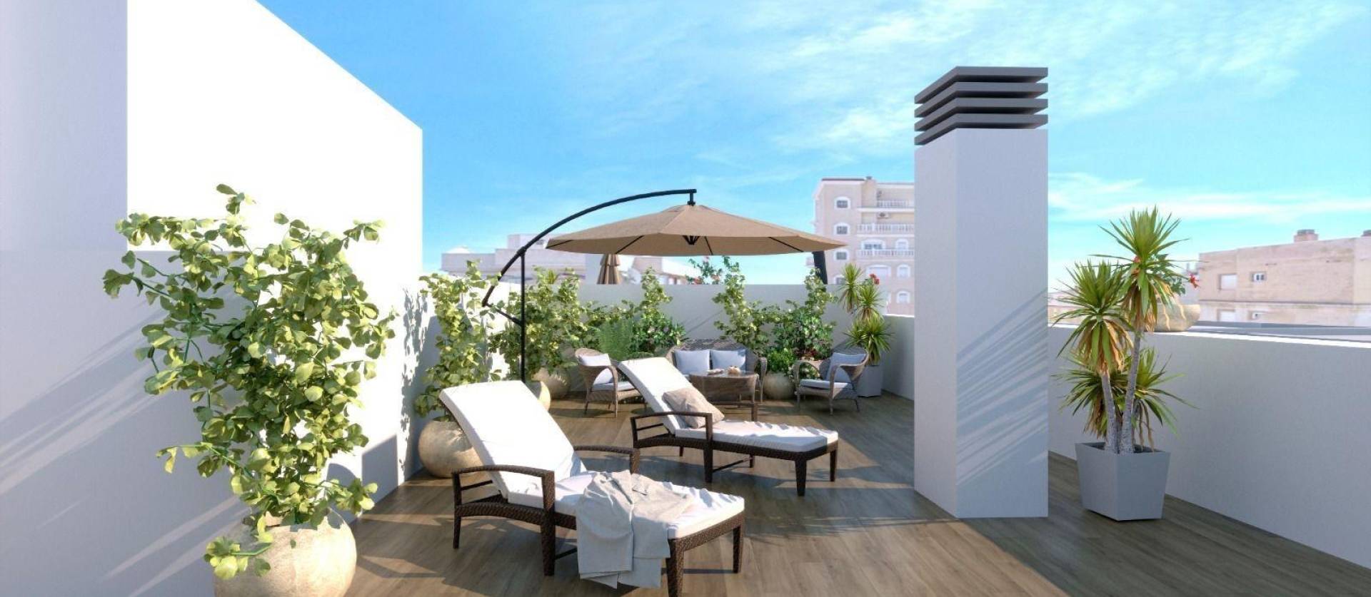 Nieuwbouw projecten - Appartment - Torrevieja - Parque de las Naciones