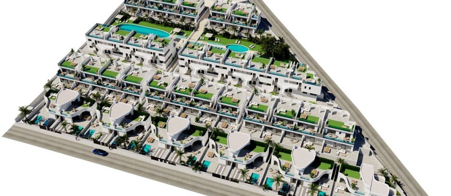 Nieuwbouw projecten -  - Torrevieja - Lago Jardín II