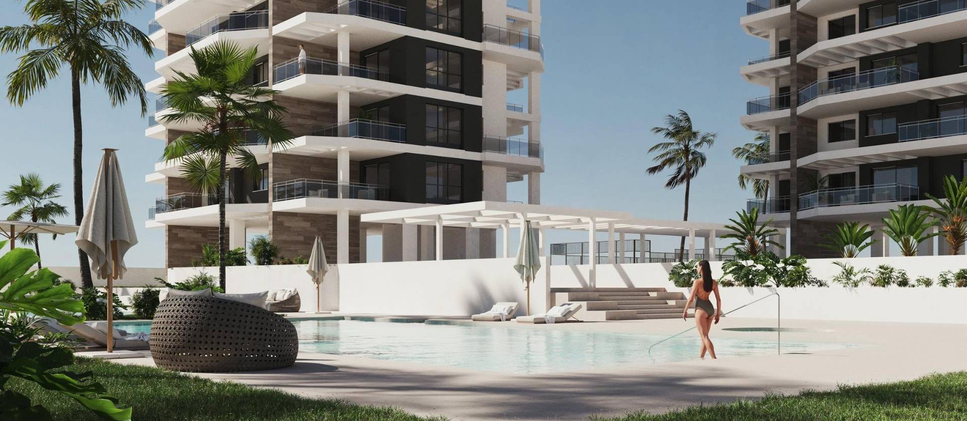 Nieuwbouw projecten - Appartment - Calpe - Playa Arenal