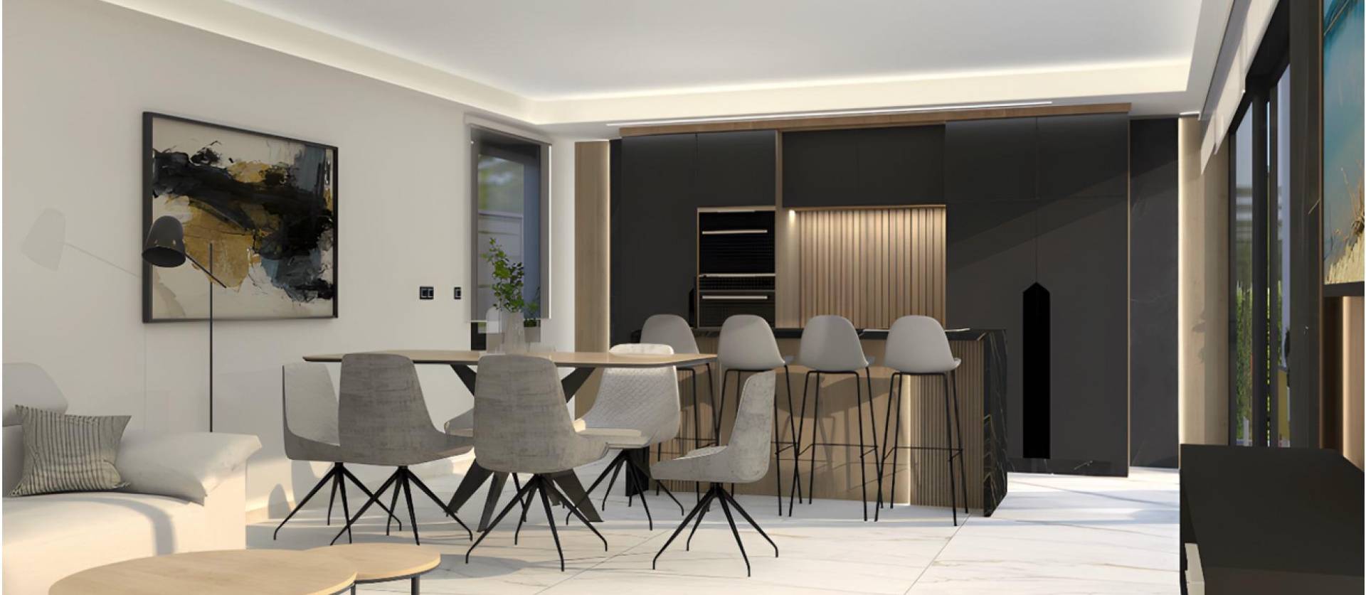 Nueva construcción  - Villa - Algorfa - La Finca Golf