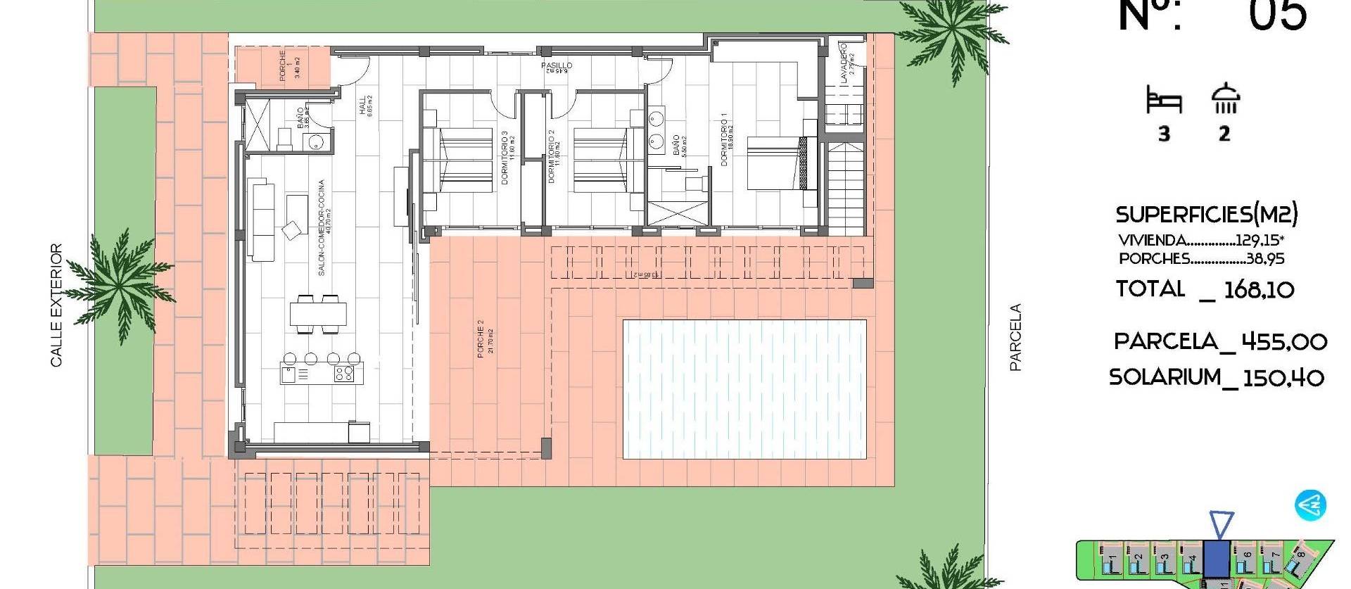 Nueva construcción  - Villa - Algorfa - La Finca Golf