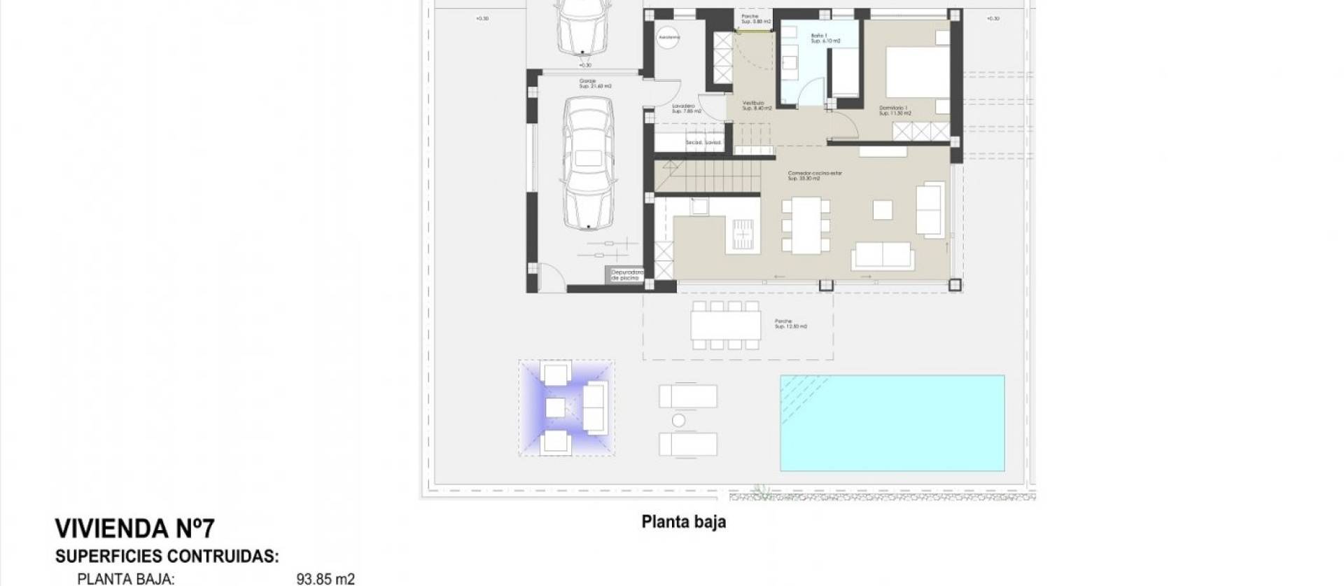 New Build - Villa - Pilar de la Horadada - Las Higuericas