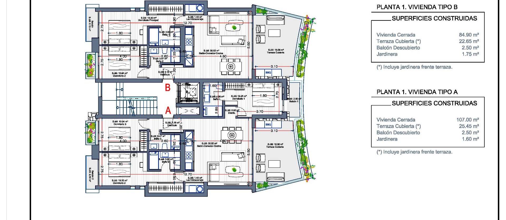 Nieuwbouw projecten - Appartment - La Manga Club