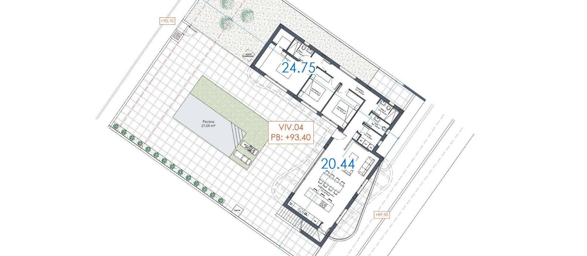 Nueva construcción  - Villa - Algorfa - La Finca Golf