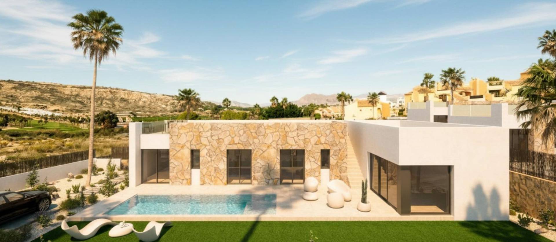 Nueva construcción  - Villa - Algorfa - La Finca Golf
