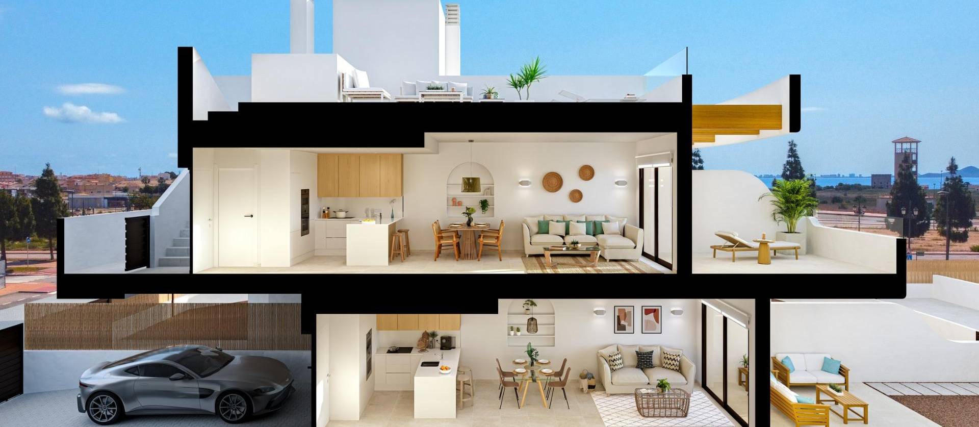 New Build - Ground Floor Bungalow - Los Alcázares - La Serena Golf