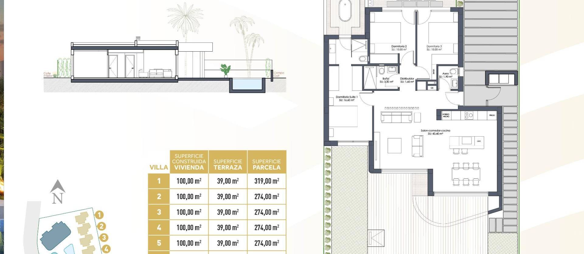 Nueva construcción  - Villa - Los Alcázares - Serena Golf