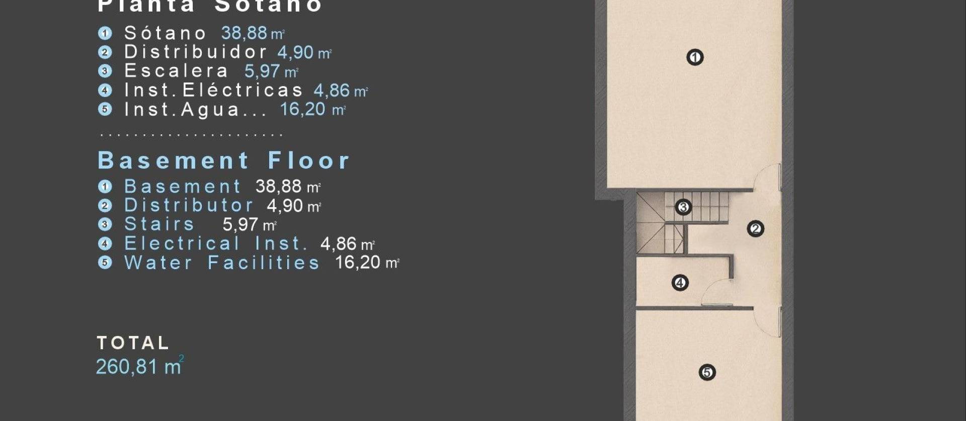 Nueva construcción  - Villa - Orihuela Costa - Las Filipinas