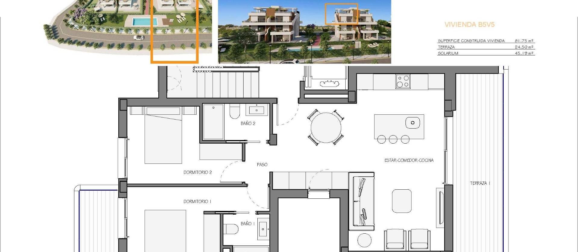 New Build - Apartment - Fuente Alamo - Hacienda del Alamo