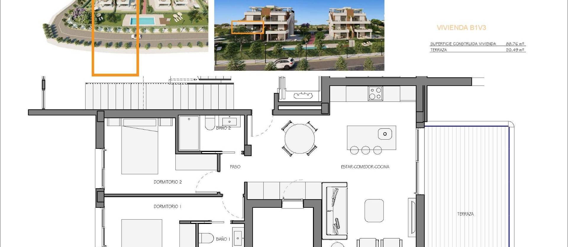 New Build - Apartment - Fuente Alamo - Hacienda del Alamo