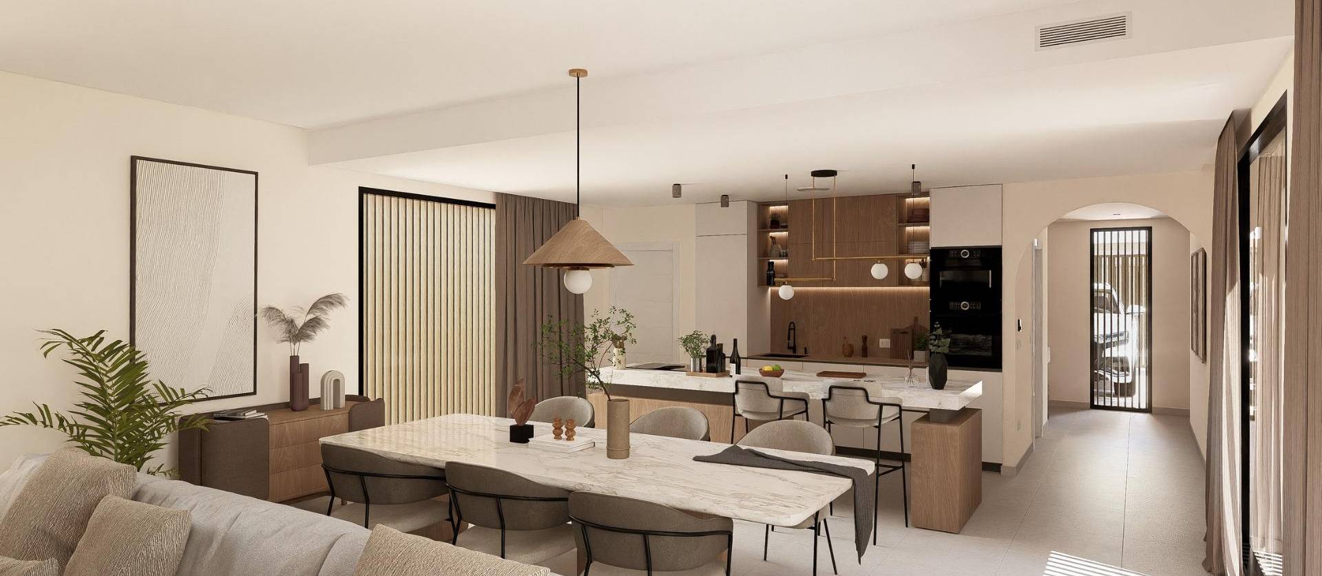 Nueva construcción  - Villa - Baños y Mendigo - Altaona Golf