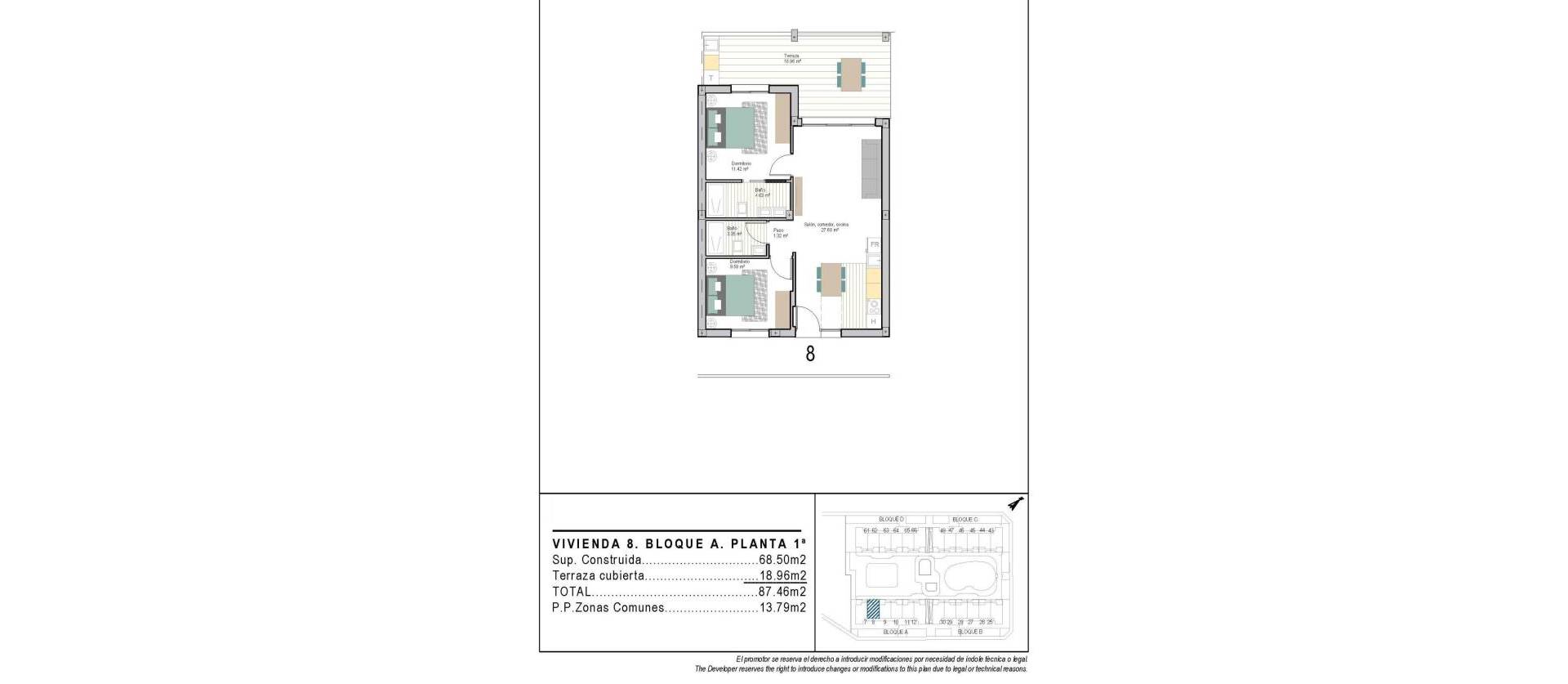 Nueva construcción  - Apartment - Torre Pacheco - San Cayetano