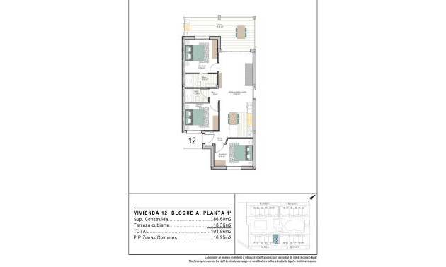 Nueva construcción  - Apartment - Torre Pacheco - San Cayetano