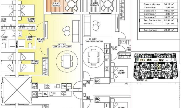 Nueva construcción  - Apartment - San Miguel de Salinas - Pueblo
