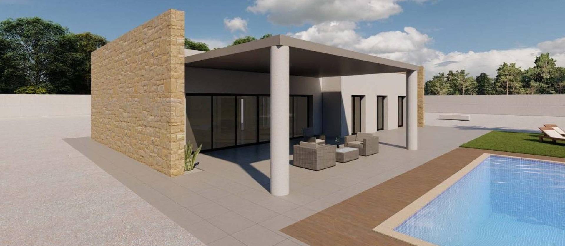 Nueva construcción  - Villa - Pinoso - Campo