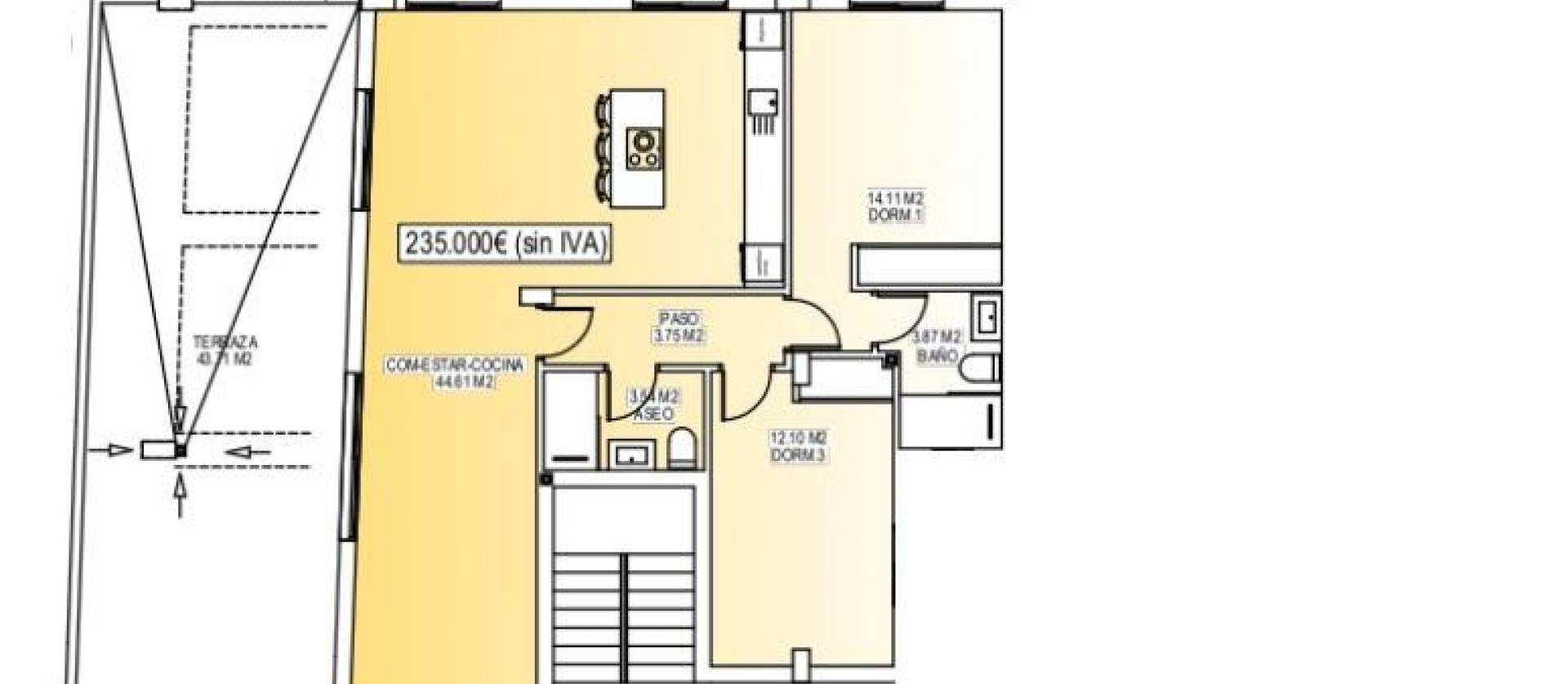 New Build - Apartment - San Miguel de Salinas - Pueblo