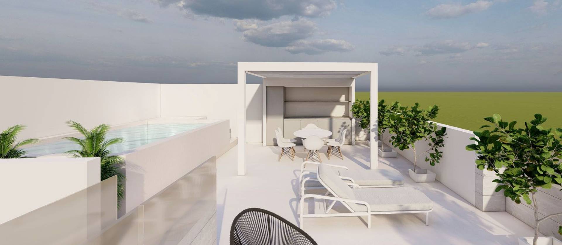 New Build - Ground Floor Bungalow - Pilar de la Horadada - pueblo