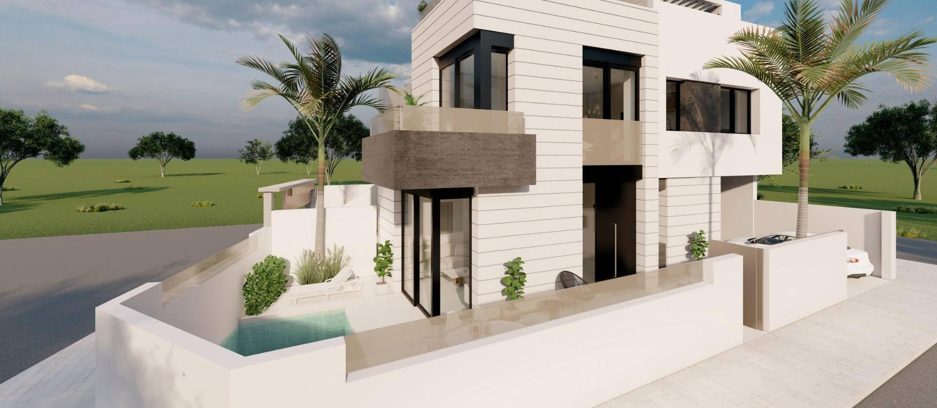 New Build - Top Floor Bungalow - Pilar de la Horadada - pueblo