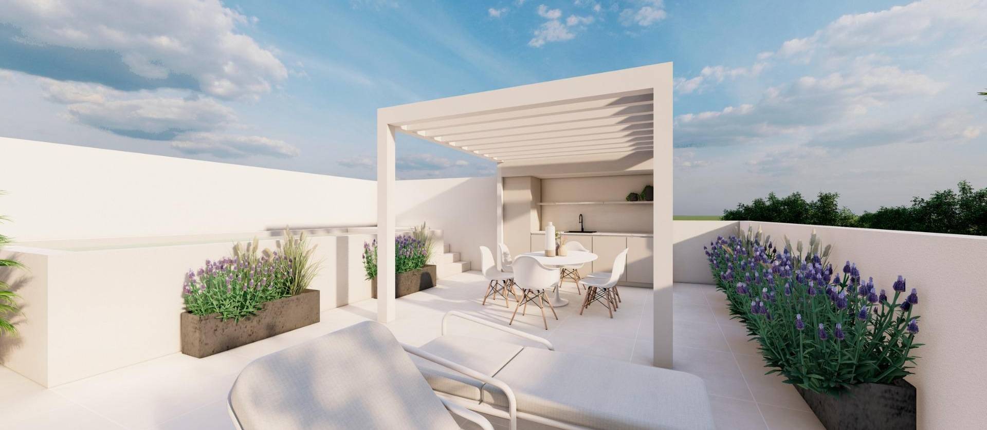 New Build - Top Floor Bungalow - Pilar de la Horadada - pueblo