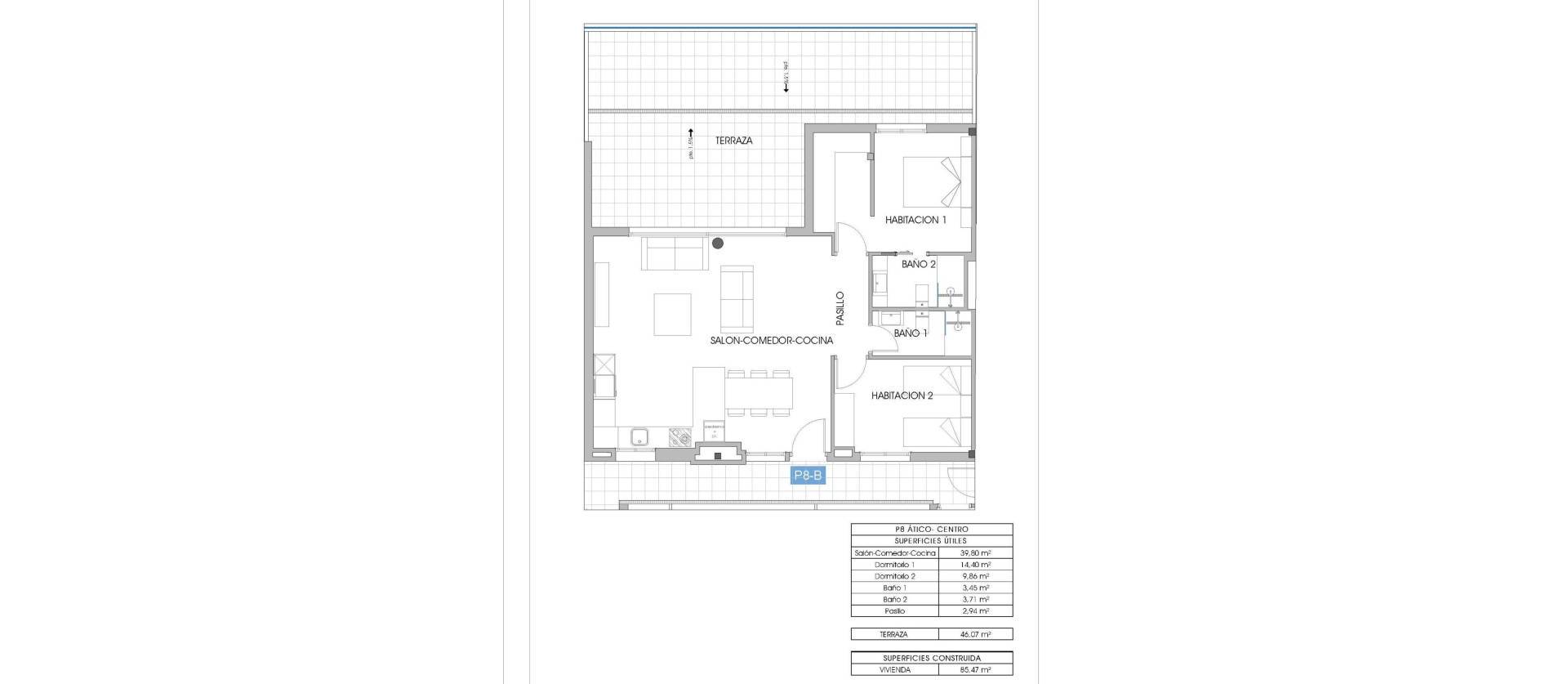 Nueva construcción  - Apartment - Villajoyosa - Cala de Finestrat