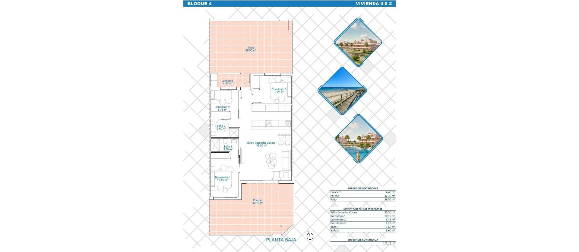 Nueva construcción  - Apartment - Pilar de la Horadada - Lo Monte