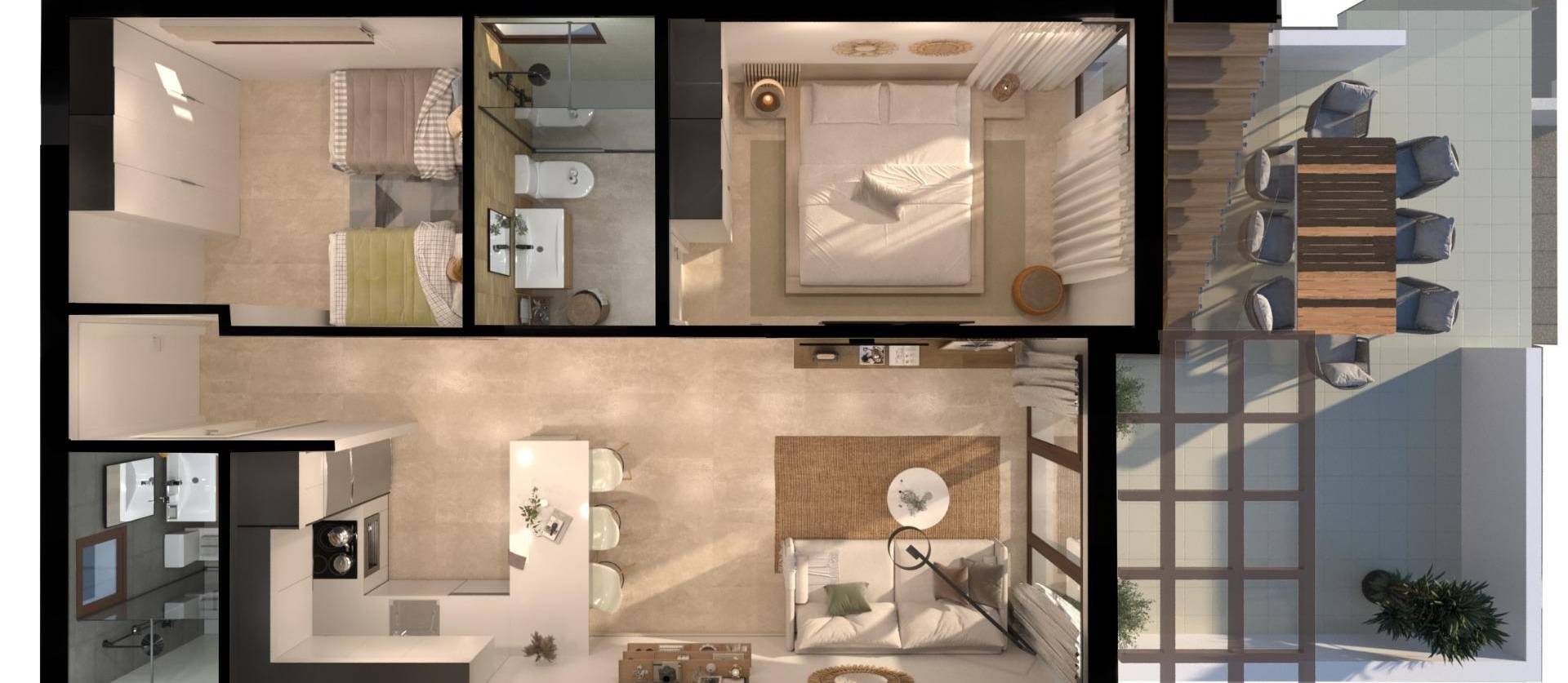 Nueva construcción  - Apartment - Vera - Vera Playa