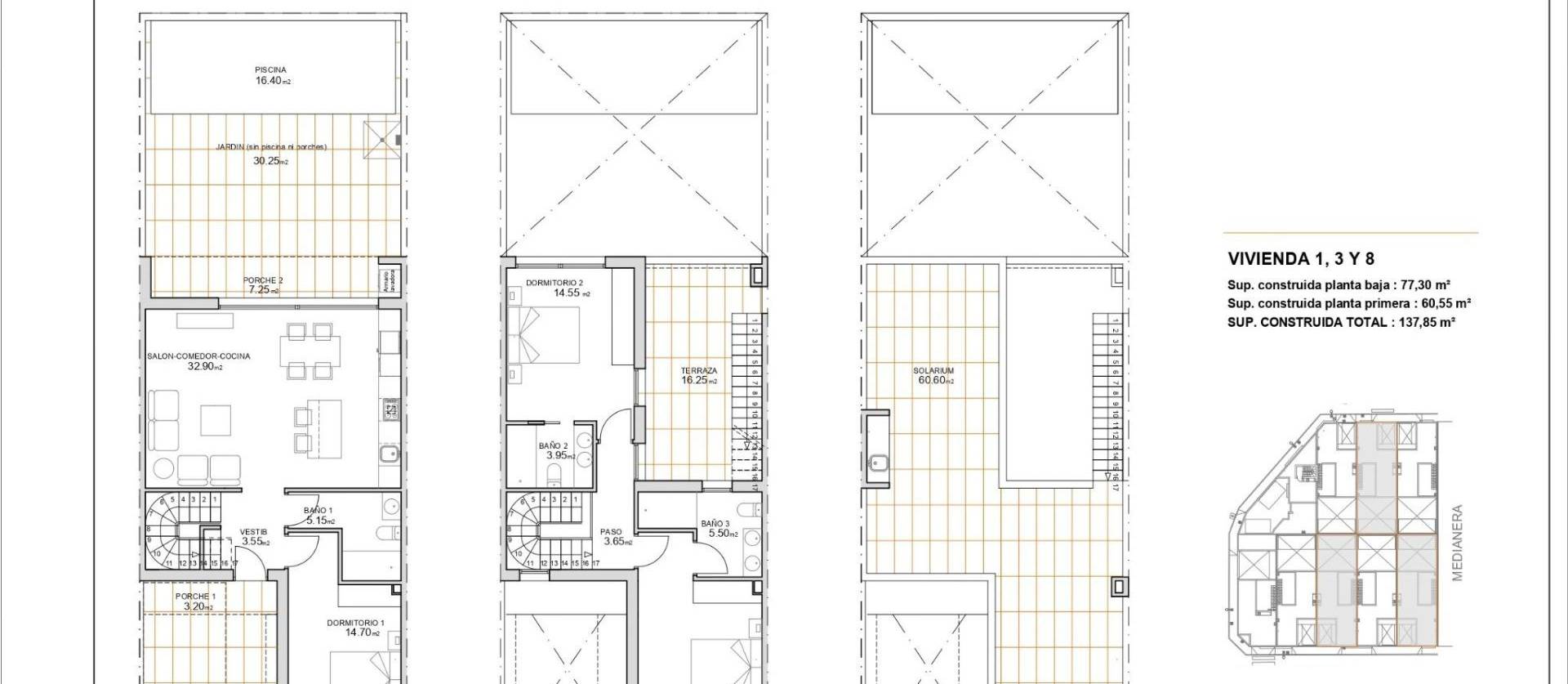 New Build - Townhouse - San Javier - pueblo